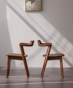 Alternative view of Wooden Dining Chair For Kitchen And Dining Room