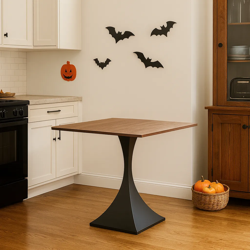 Art Deco Wooden Dining Table For Dining Room - Image 2