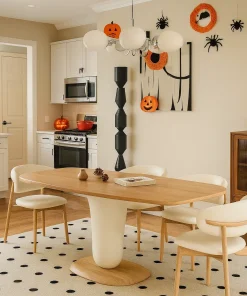 Alternative view of Contemporary Wooden Dining Table For Kitchen