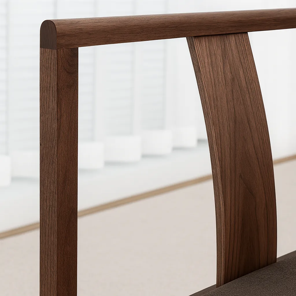 Dining Chair With Upholstered Cushion Seat For Kitchen And Dining Room - Image 3