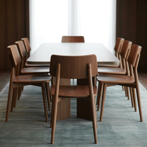 how-to-pair-wooden-dining-chairs-with-modern-dining-tables