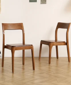 Modern Wooden Dining Chair For Kitchen And Dining Room