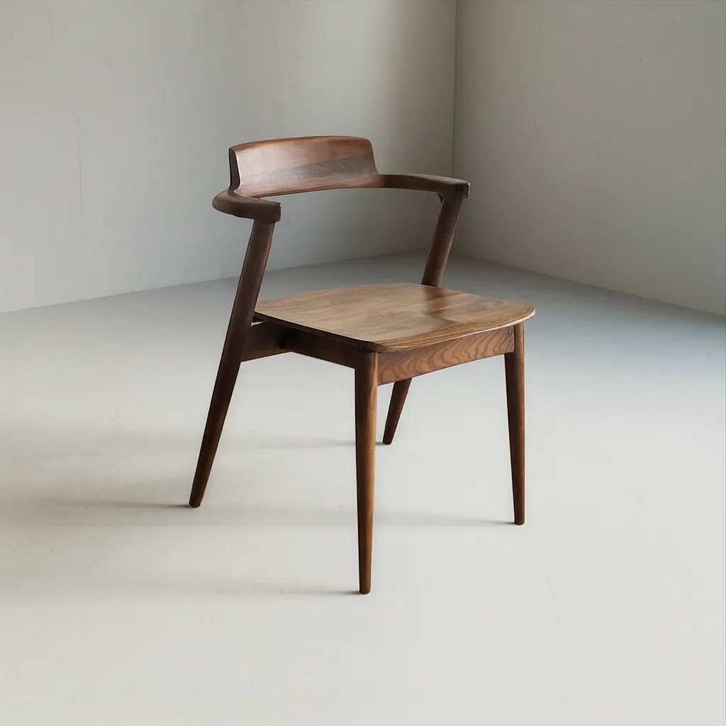 Wooden Dining Chair For Kitchen And Dining Room - Image 4