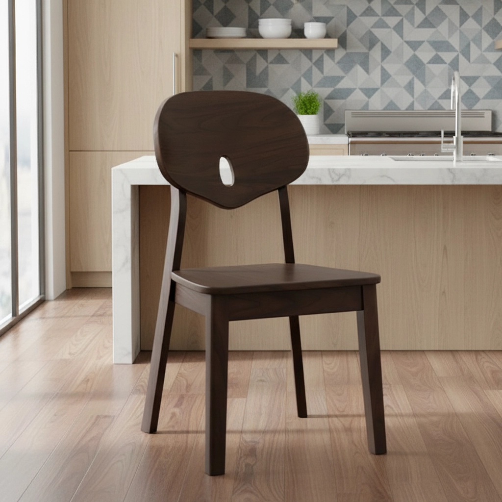 Modern Solid Wood Dining Chair For Dining Room